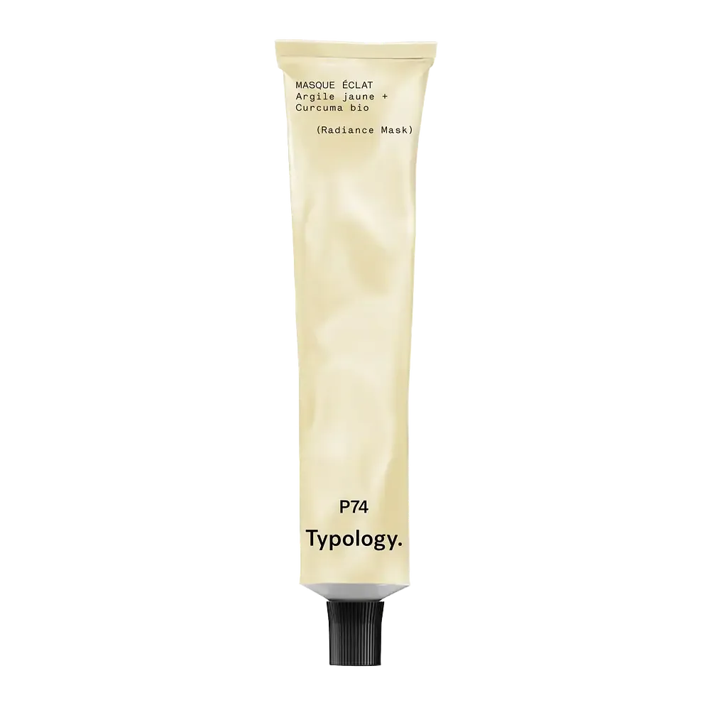 Typology P74 Yellow Clay + Organic Turmeric Radiance Mask