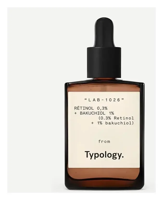 Typology Serum for Wrinkles and Blemishes 0.3% Retinol + 1% Bakuchiol