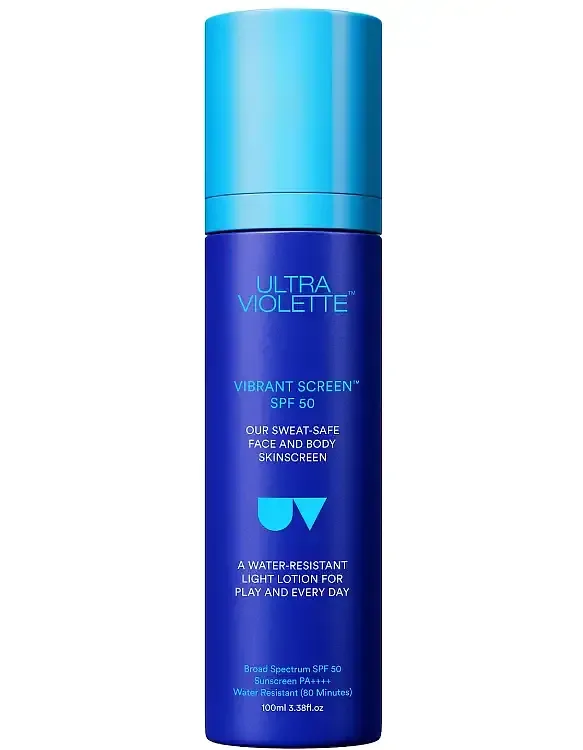 Ultra Violette Vibrant Screen SPF 50 Sweat-Safe Face And Body Skinscreen