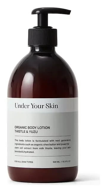 Under Your Skin Organic Body Lotion Thistle/Yuzu
