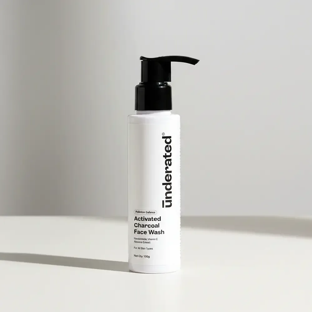 Underated Activated Charcoal Face Wash
