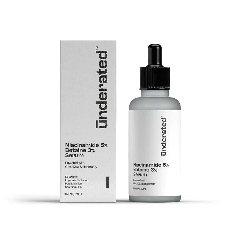 Underated Niacinamide 5% Betaine 3% Serum