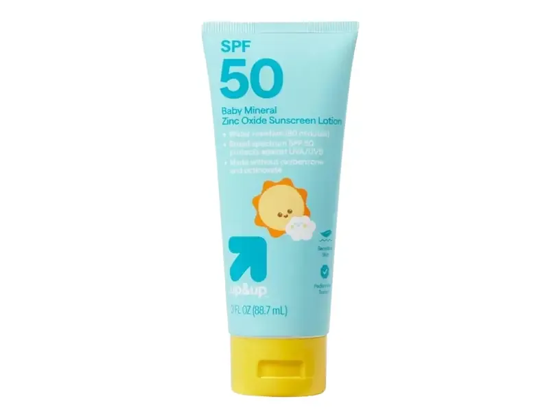 up&up Baby Mineral Zinc Oxide Sunscreen Lotion