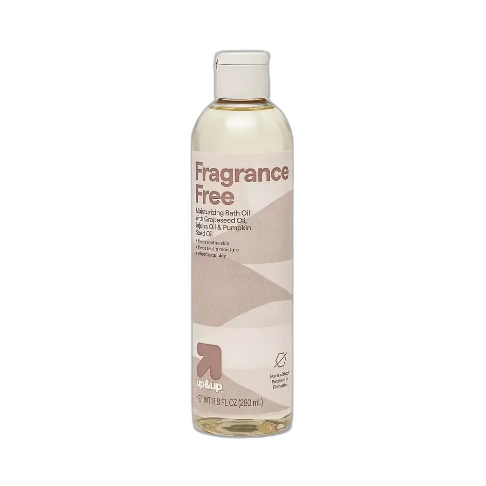 up&up Fragrance Free Moisturizing Bath Oil