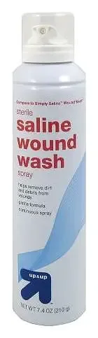 up&up Saline Wound Wash