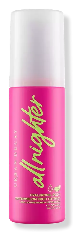 Urban Decay All Nighter Hyaluronic Acid Dewy Setting Spray