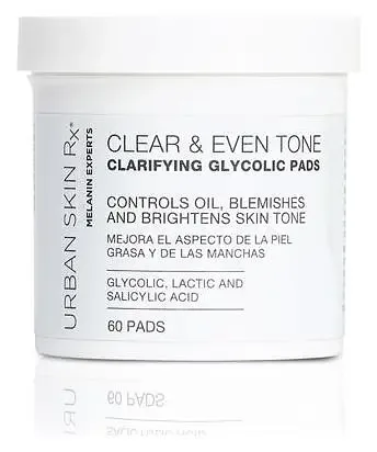 Urban Skin Clear & Even Tone Clarifying Glycolic Pads