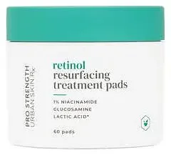 Urban Skin RX Pro Strength Retinol Resurfacing Treatment Pads