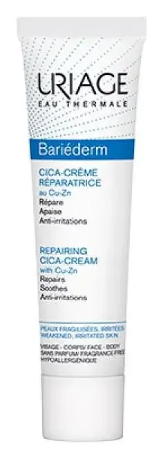 Uriage Bariéderm Repairing Cica-Cream with Cu-Zn