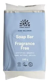 Urtekram Fragrance Free Sensitive Soap Bar
