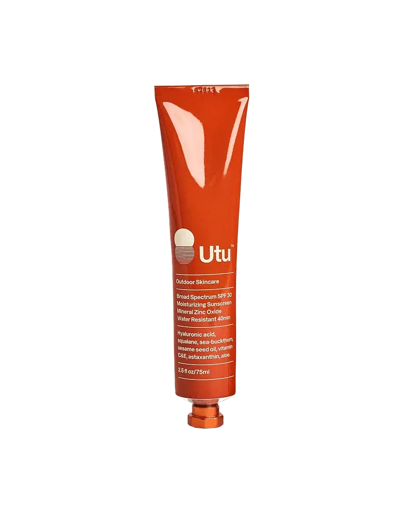 Utu Outdoor Skincare SPF30 Daily Moisturizer Mineral Sunscreen