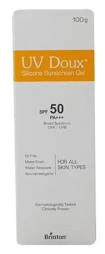 UV Doux Silicone Sunscreen Gel SPF 50