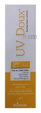 UV Doux Sunscreen Lotion with SPF 30