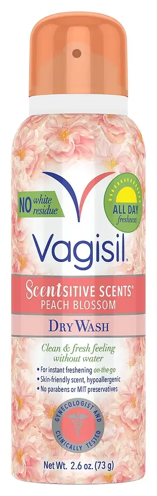 Vagisil Scentsitive Scents Feminine Dry Wash Spray