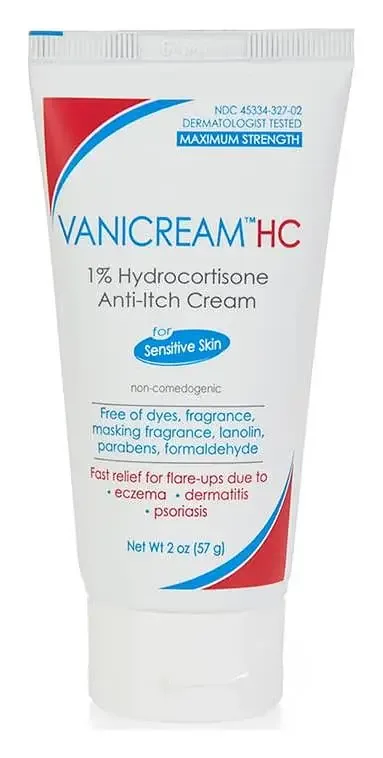 Vanicream 1% Hydrocortisone Anti-Itch Cream