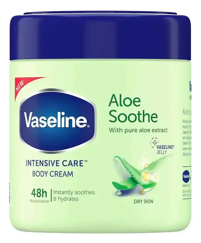 Vaseline Aloe Soothe Moisturising Body Cream