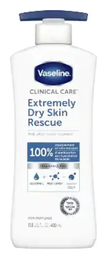 Vaseline Clinical Care Extremely Dry Skin Rescue Lotion