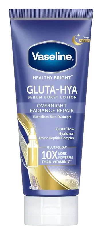 Vaseline Gluta-Hya Serum Burst Lotion Overnight Radiance Repair