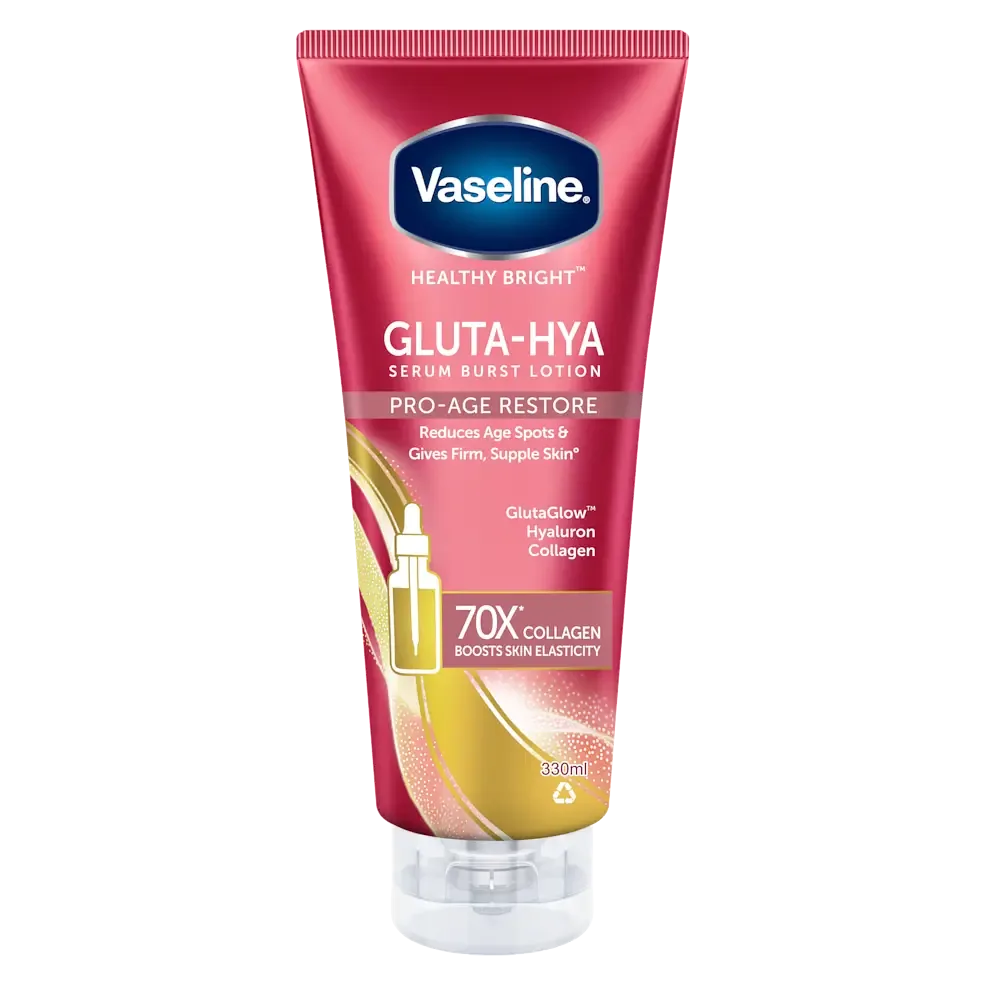 Vaseline Gluta-Hya Serum Burst Lotion Pro-Age Restore