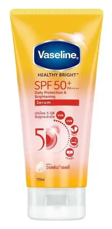 Vaseline Healthy Bright SPF50+ PA++++ Daily Protection & Brightening Serum Sunscreen