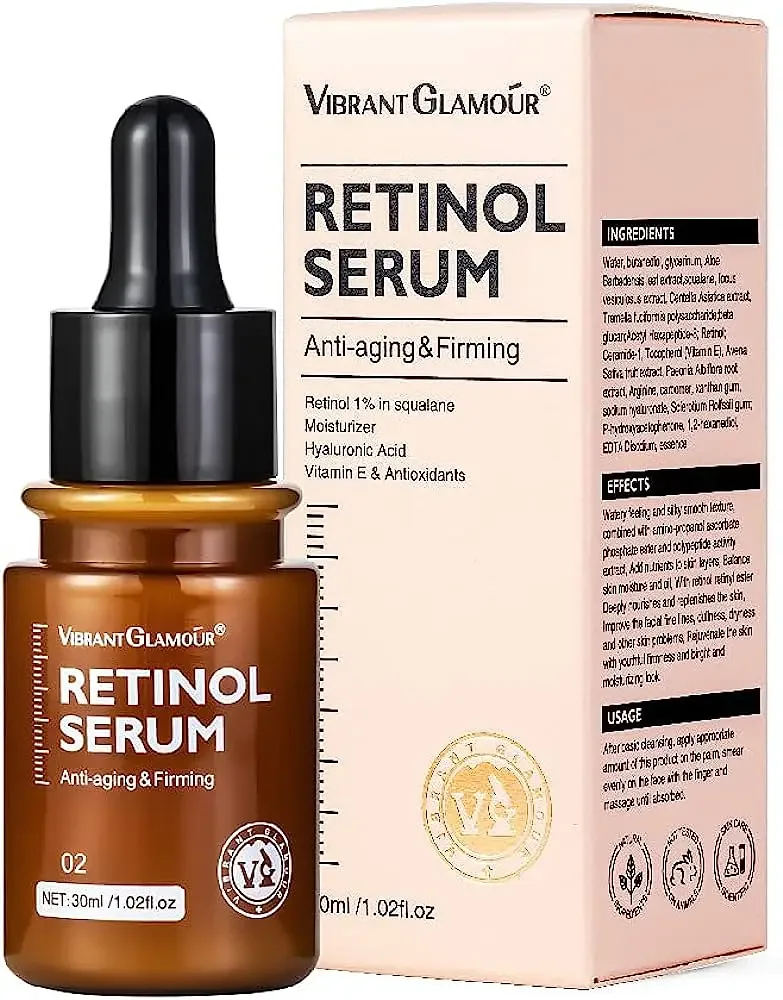 Vibrant Glamour Double Retinol Serum Anti-Aging Firming