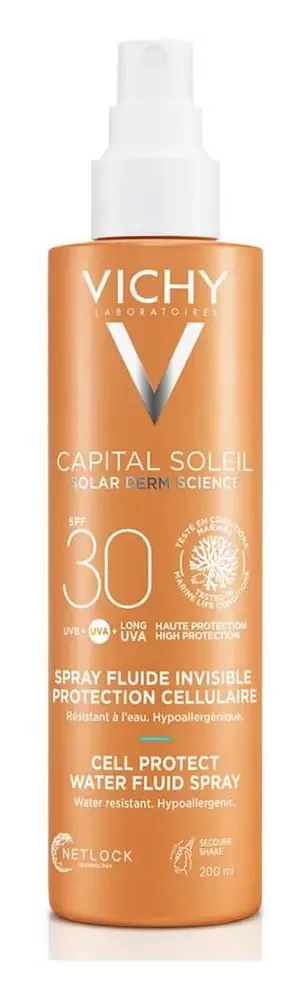 Vichy Capital Soleil Cell Protect Invisible UVA + UVB Sun Protection Spray SPF30