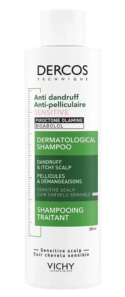 Vichy Dercos Anti-Dandruff Shampoo For Sensitive Scalp