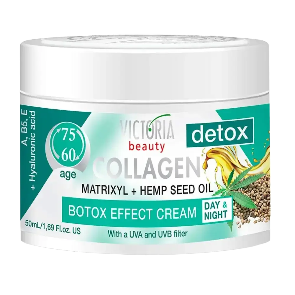 Victoria Beauty Matrixyl & Hemp Seed Oil Botox Effect Face Cream