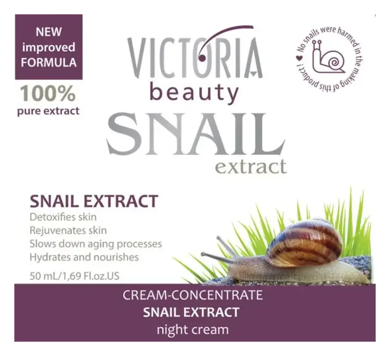 Victoria Beauty Snail Extract Night Cream Concentrate