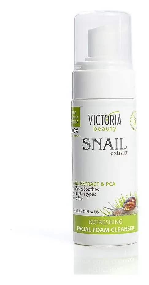 Victoria Beauty Snail Extract Refreshing Facial Foam Cleanser