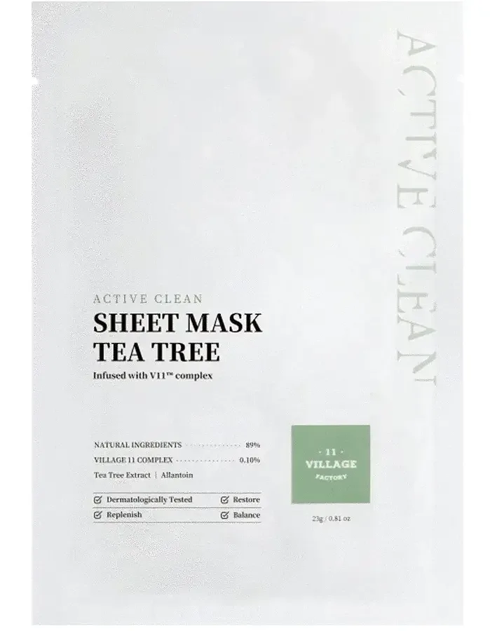 Village 11 Factory Active Clean Sheet Mask