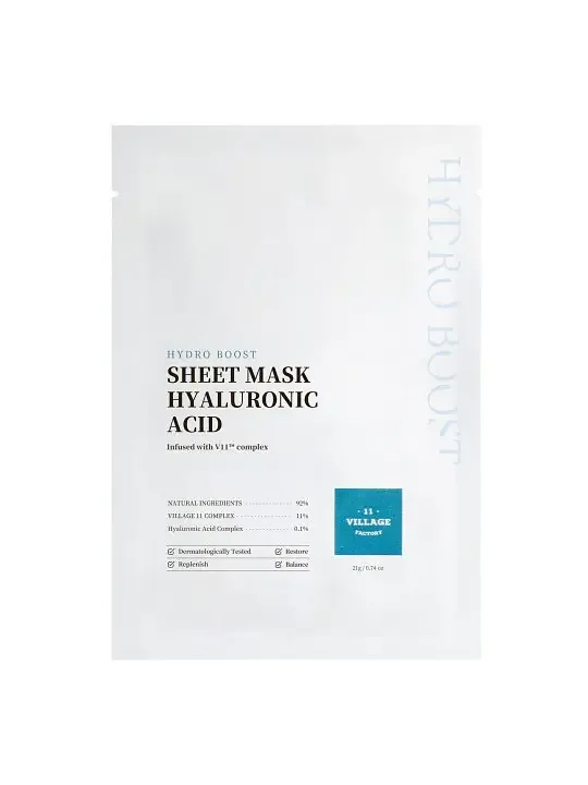 Village 11 Factory Hydro Boost Sheet Mask