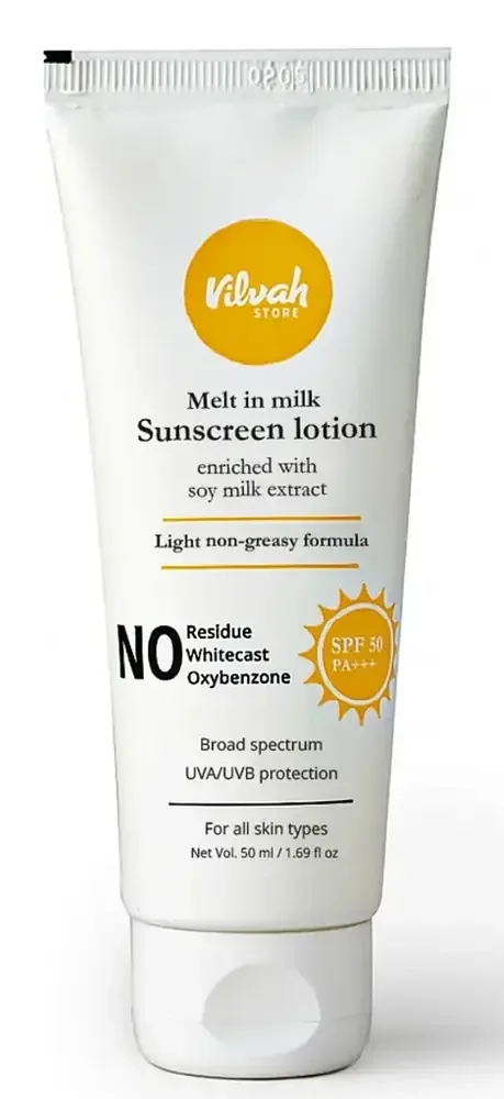 Vilvah Melt-In-Milk Sunscreen SPF 30