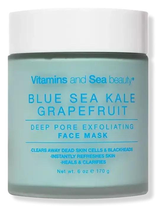 Vitamins and Sea beauty Blue Sea Kale Grapefruit Deep Pore Exfoliating Face Mask