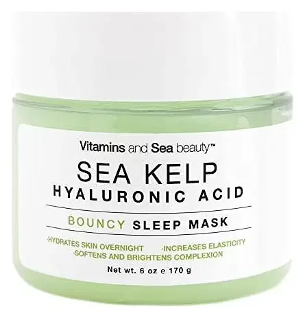 Vitamins and Sea beauty Sea Kelp Hyaluronic Acid Bouncy Sleep Mask