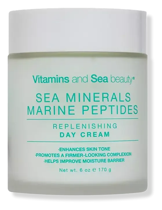 Vitamins and Sea beauty Sea Minerals and Marine Peptides Replenishing Day Cream