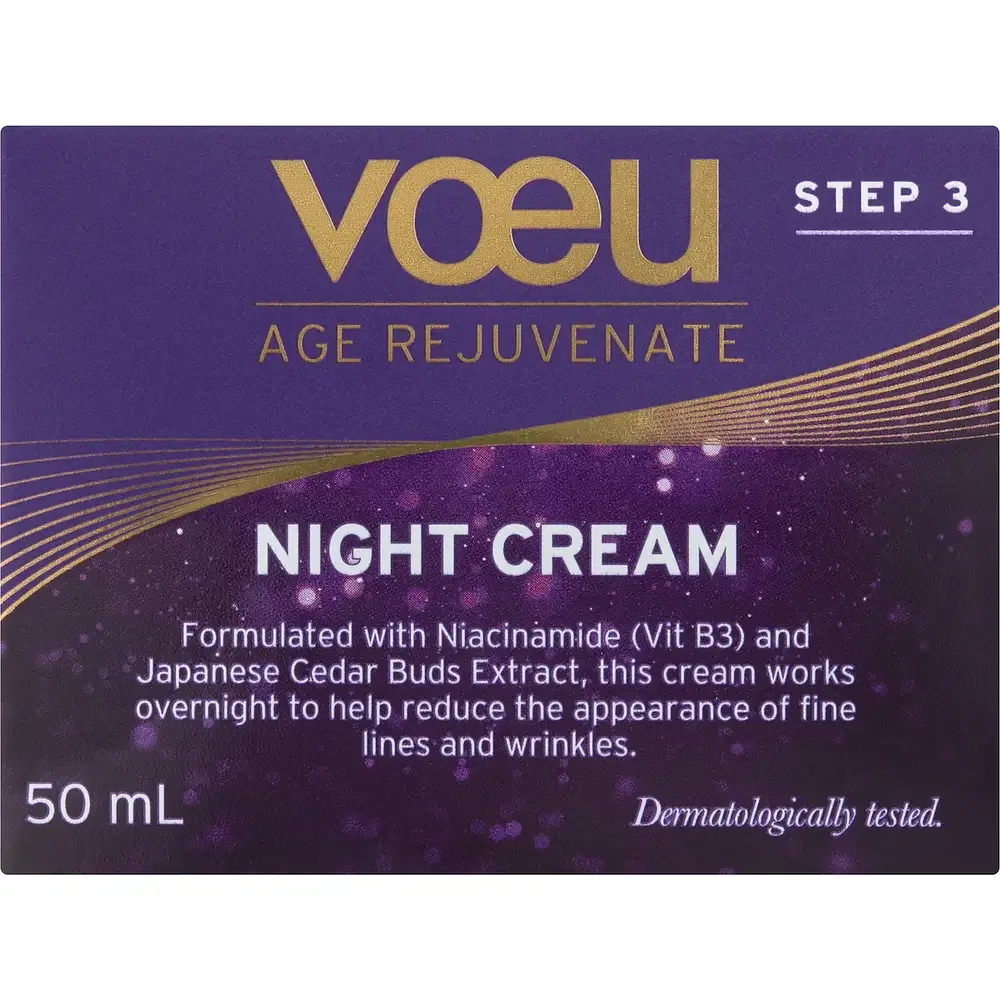 Voeu Age Rejuvenate Night Cream