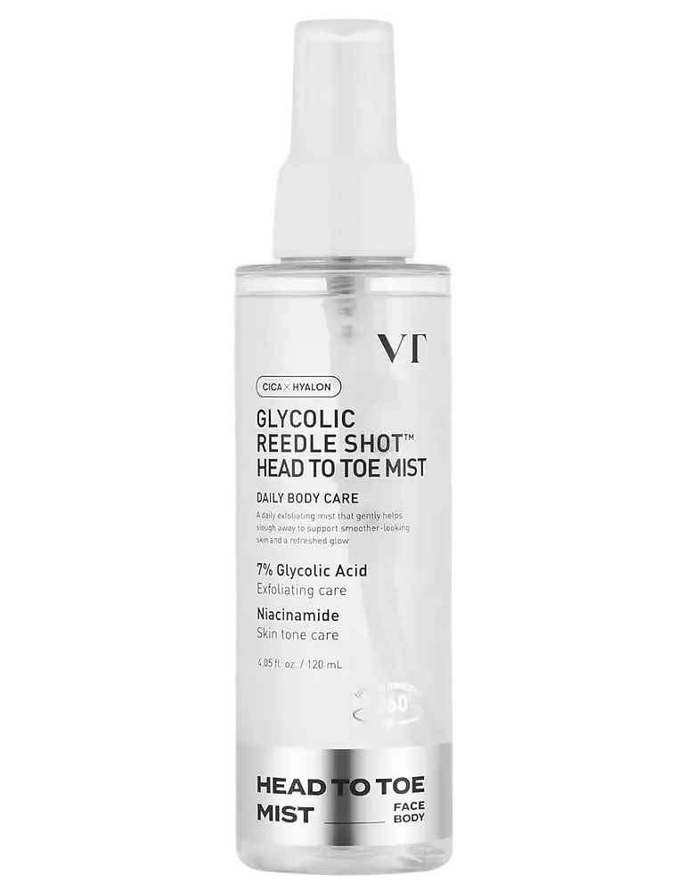 VT Cosmetics 7% Glycolic Reedle Shot Head-To-Toe Mist