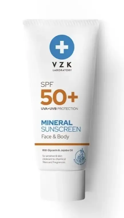 VZK Mineral Sunscreen For Face And Body SPF 50+