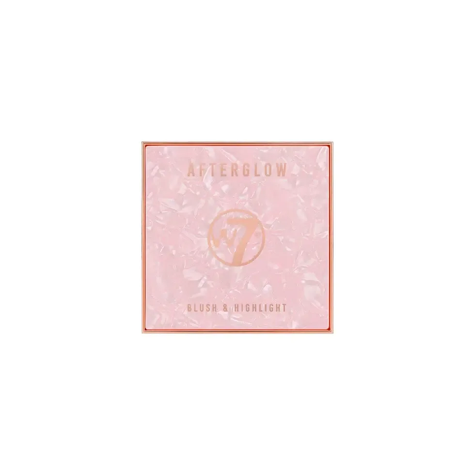 W7 Afterglow Blush & Highlight