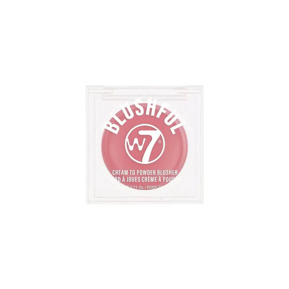 W7 Blushful Cream To Powder Blusher