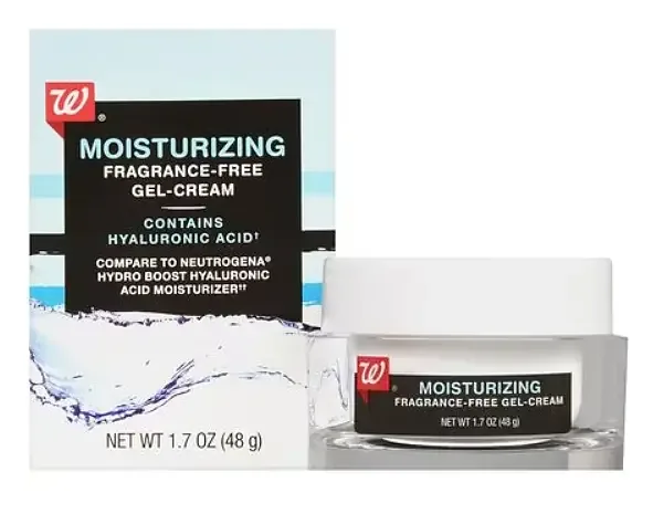 Walgreens Moisturizing Gel Cream Fragrance Free