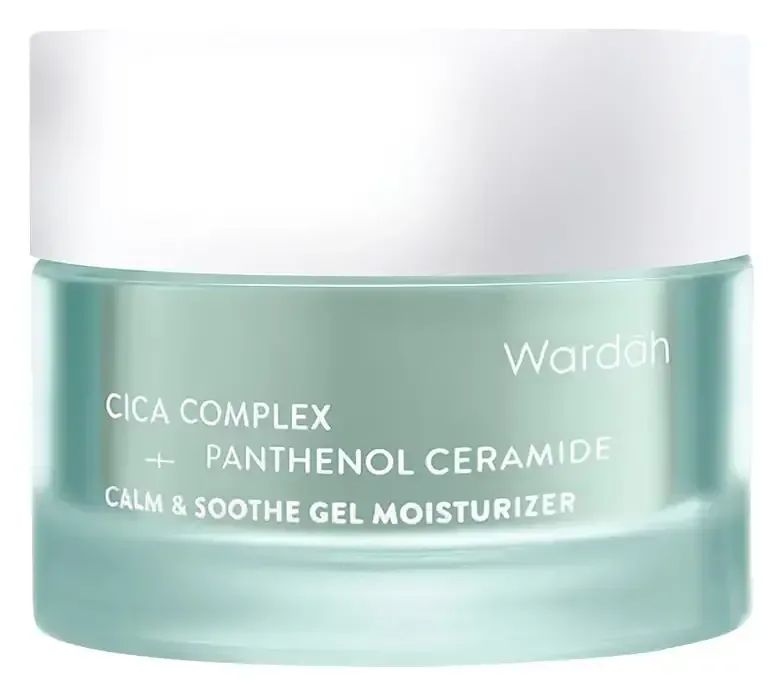 wardah Cica Complex+Panthenol Ceramide Calm & Soothe Gel Moisturizer