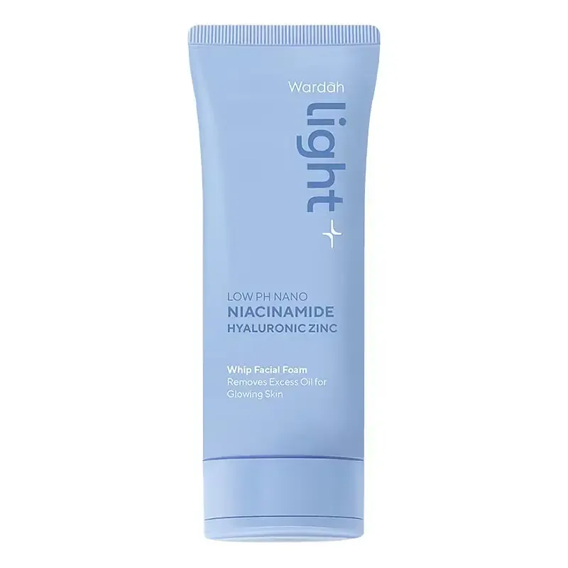 wardah Light Low pH Nano Niacinamide Whip Facial Foam