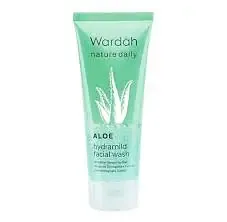 wardah Nature Daily Aloe Hydramild Facial Wash