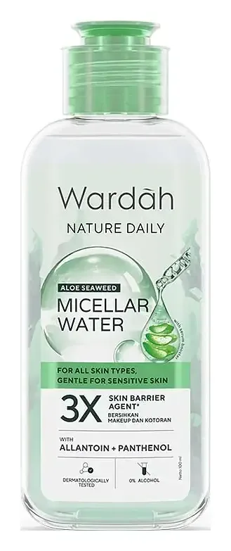 wardah Nature Daily Aloe Seaweed Micellar Water