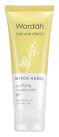 wardah Nature Daily Witch Hazel Purifying Moisturizer Gel