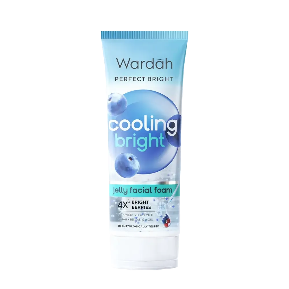 wardah Perfect Bright Cooling Bright Jelly Facial Foam