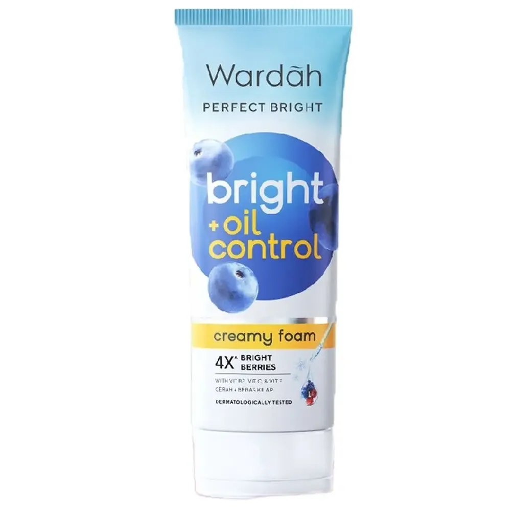 wardah Perfect Bright Creamy Foam Bright + Oil Control