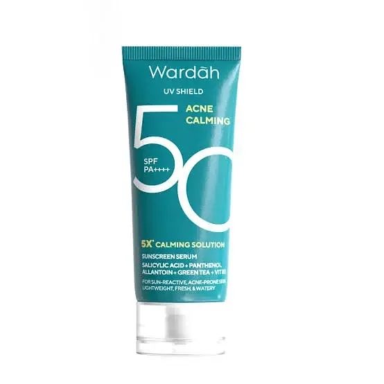 wardah UV Shield Acne Calming Sunscreen Serum SPF 50